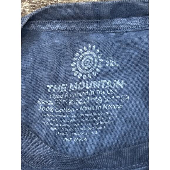 The Mountain Lavaborn Dragon Fire Blue T Shirt Men's Size 3XL - Picture 4 of 10